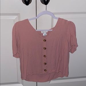 A little above the waistline shirt